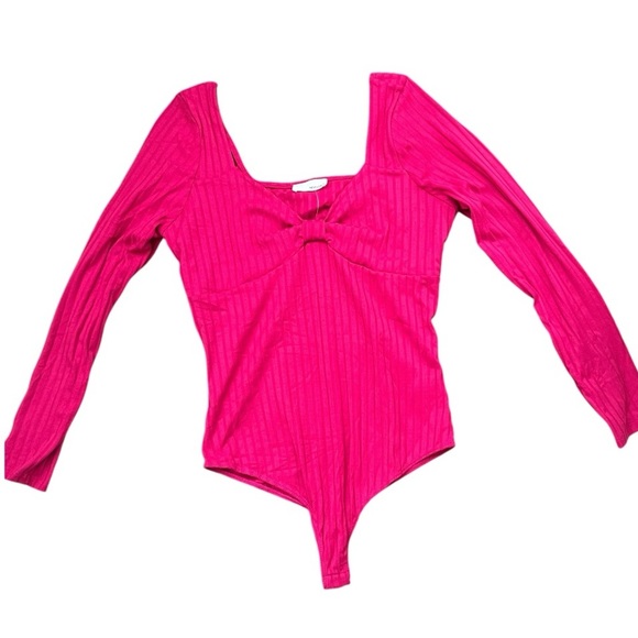 Heatherly Pink bodysuit size XL NWT - Picture 2 of 9